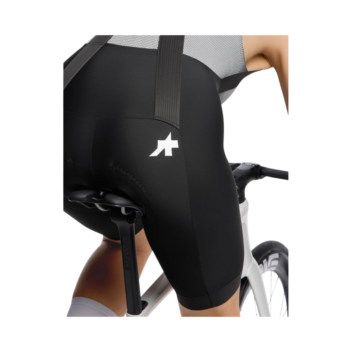 Assos Uma GT Bib shorts S11 – naisten pyöräilyhousut, QUARTZ-kangas