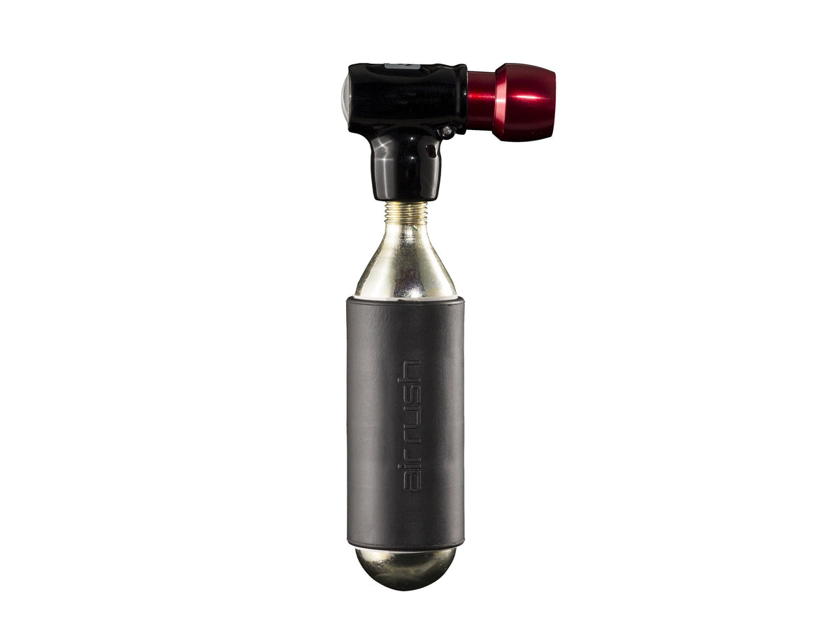 Bontrager Pumppu Air Rush Elite CO₂ Inflator, Red/Black