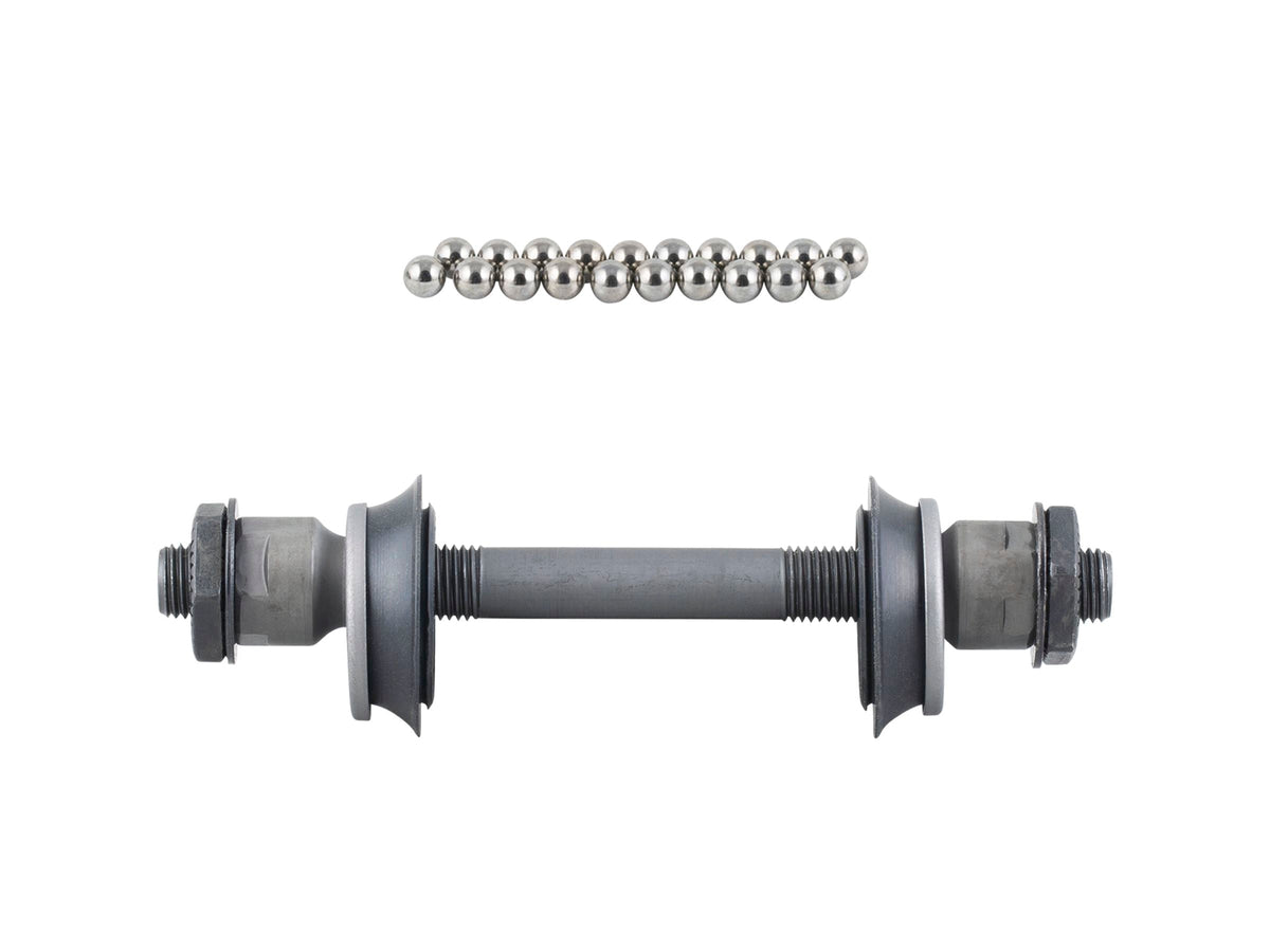 Bontrager Approved Loose Ball Front Hub Axle Kit [HUBPT TRK TK31/FM21 FR KIT]