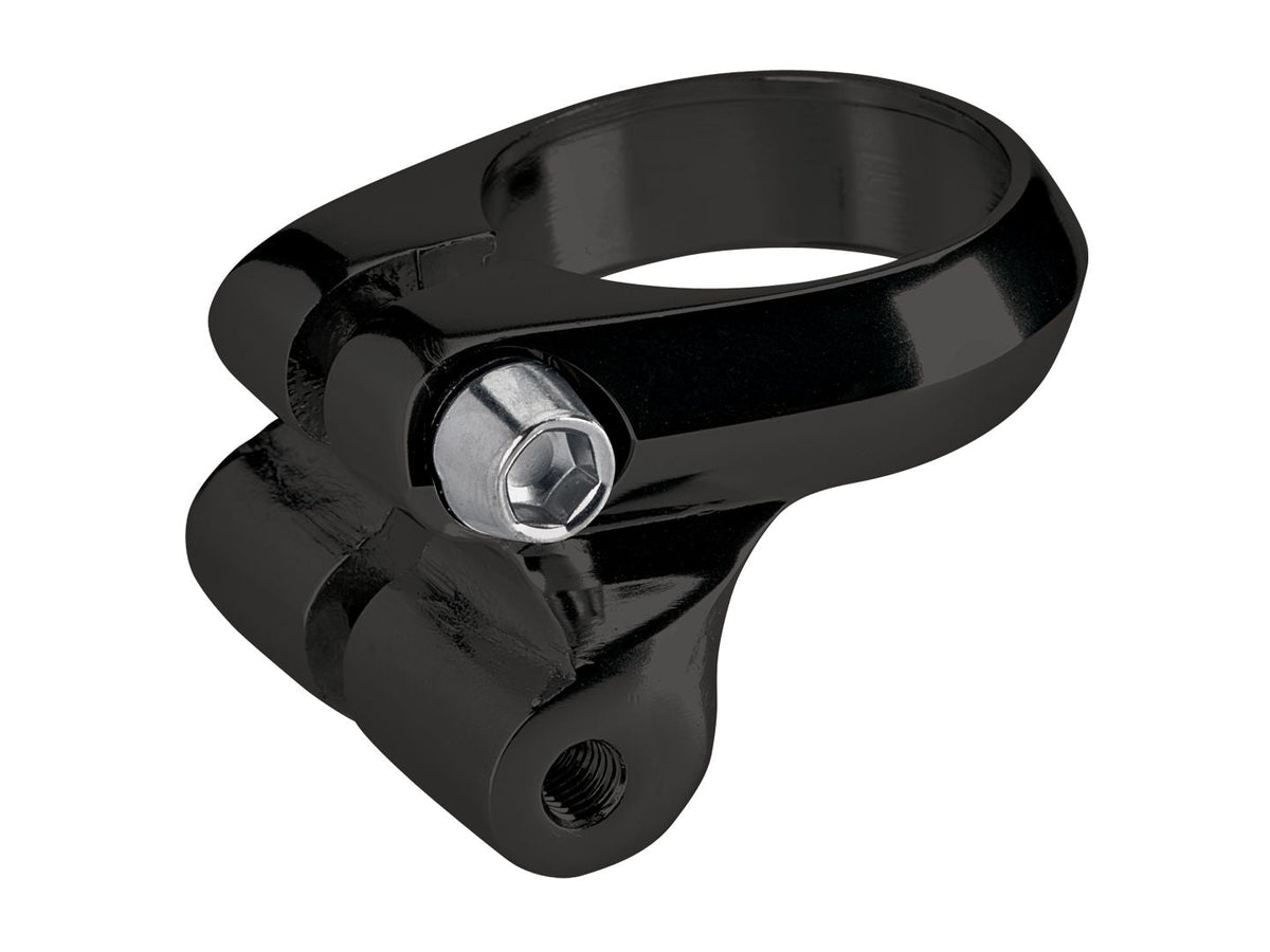 Electra Satulatolpan kiristin tavaratelin kiinnityksellä 31,8mm musta
