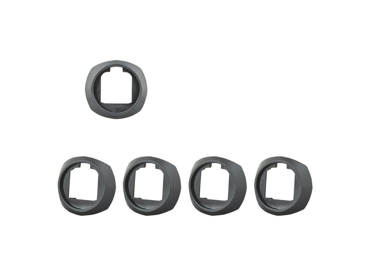 Eurofender Tempo Fixing Plate [FNDPT EFD FIX PLT TEMPO BK 5PC]