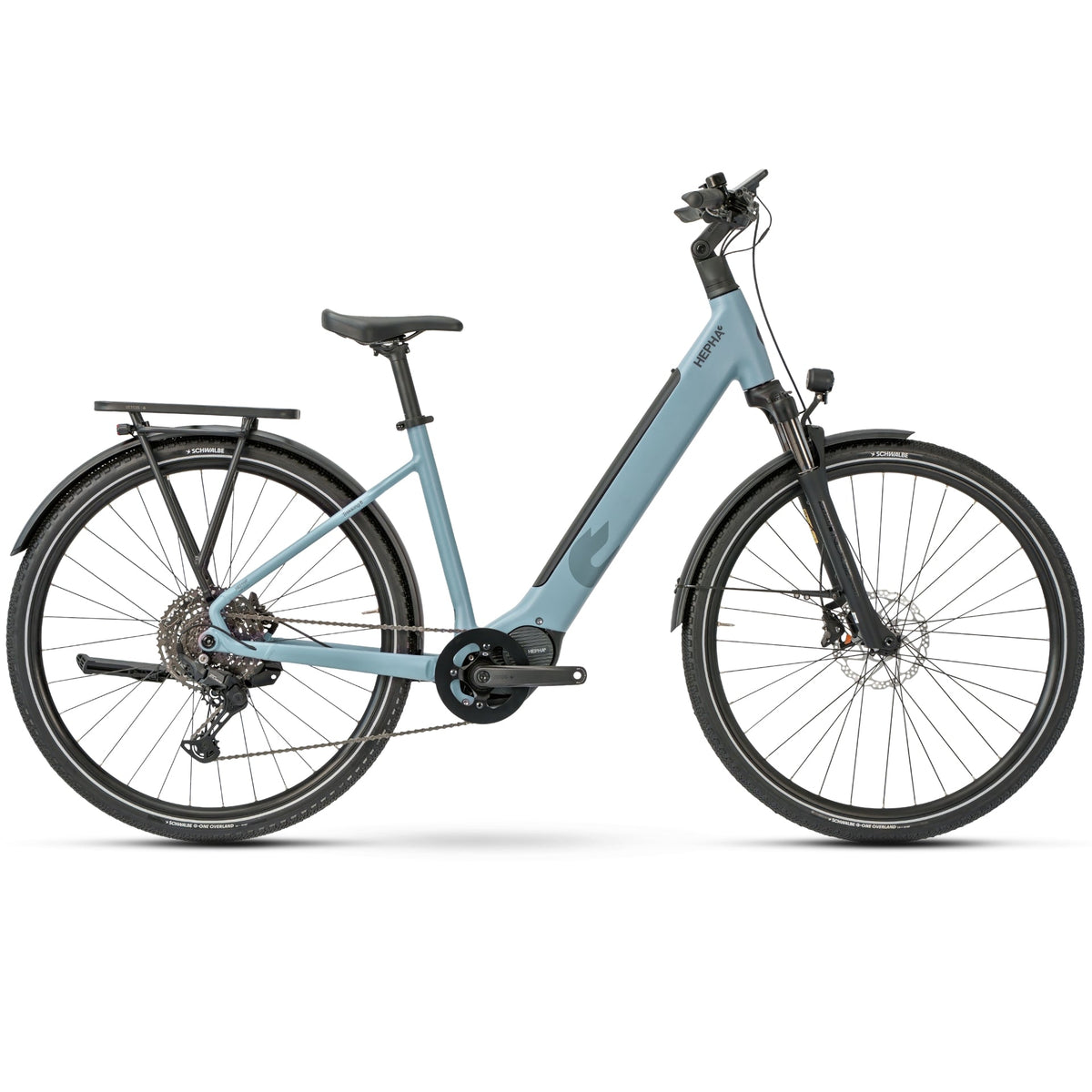 Hepha Trekking 8 Ultra Low Step – sähkötrekkauspyörä, 110 Nm, 600 Wh