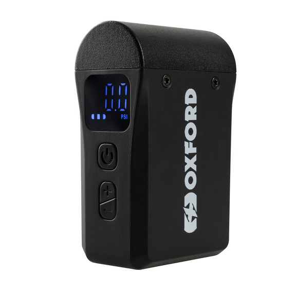 Oxford Nano Jet Ultra – USB-C-pyöränpumppu, integroitu painemittari
