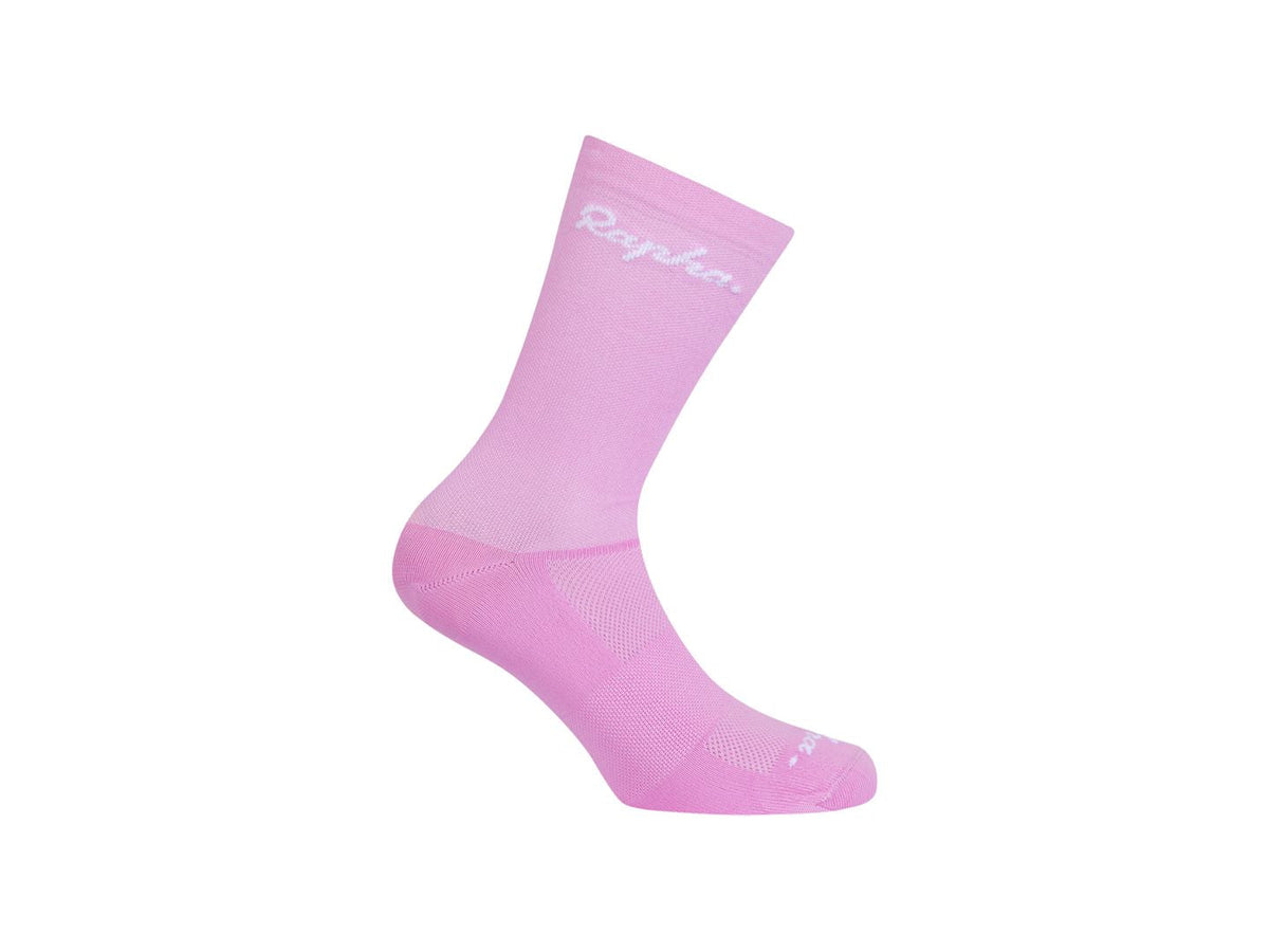Rapha Logo Cycling Sock S, pink