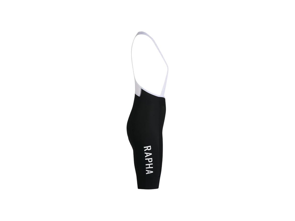 Rapha naisten ajohousut Pro Training II Bib S, Musta