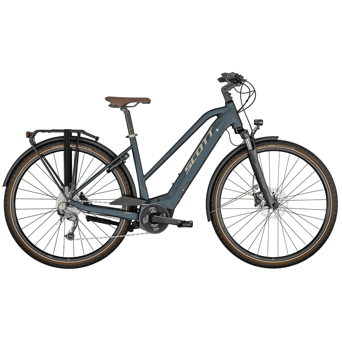 Scott Sub Active eRide Lady – sähkökaupunkipyörä, 40 Nm, 400 Wh