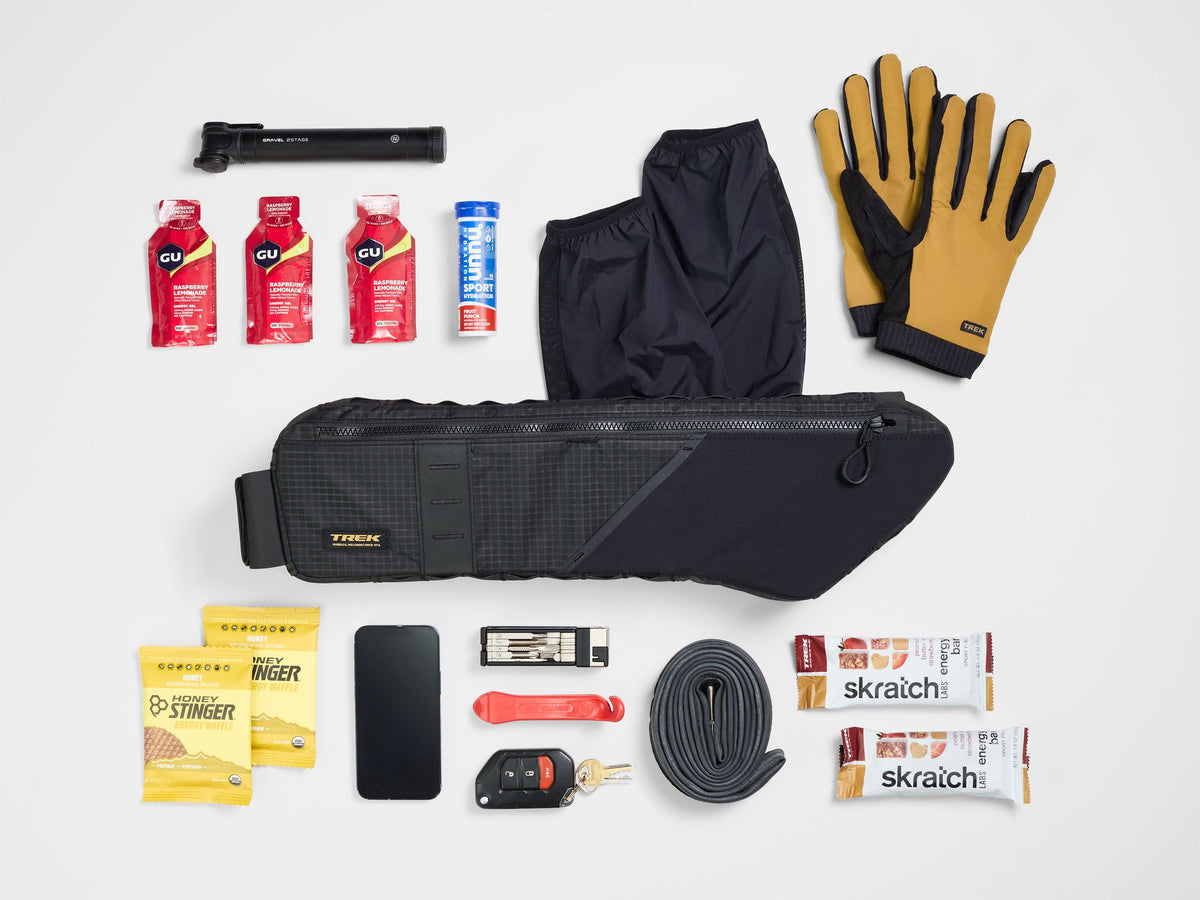 Trek Adventure Frame Bag - runkolaukku 2.6l, musta