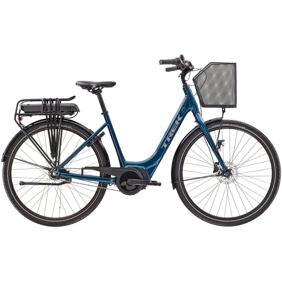 Trek District+ 1C Lowstep – sähköpyörä, 40 Nm, 400 Wh