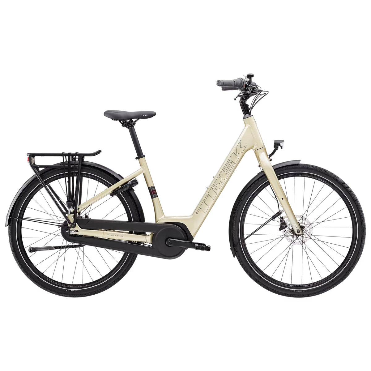 Trek District+ 1 Lowstep – sähköpyörä, 40 Nm, 400 Wh