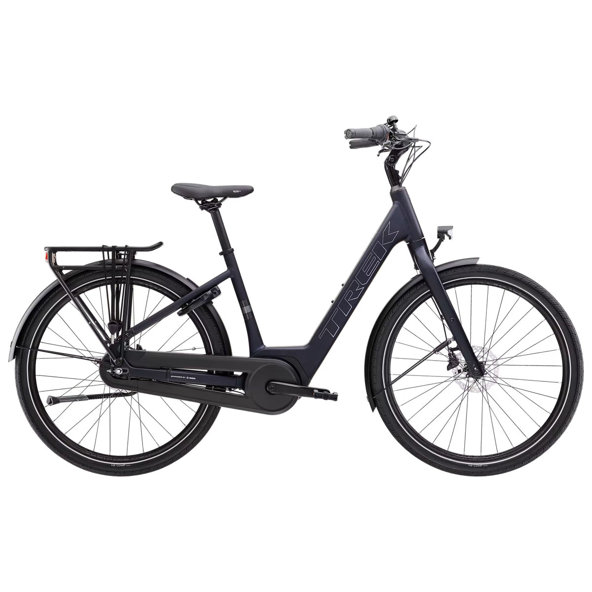 Trek District+ 1 Lowstep – sähköpyörä, 40 Nm, 400 Wh