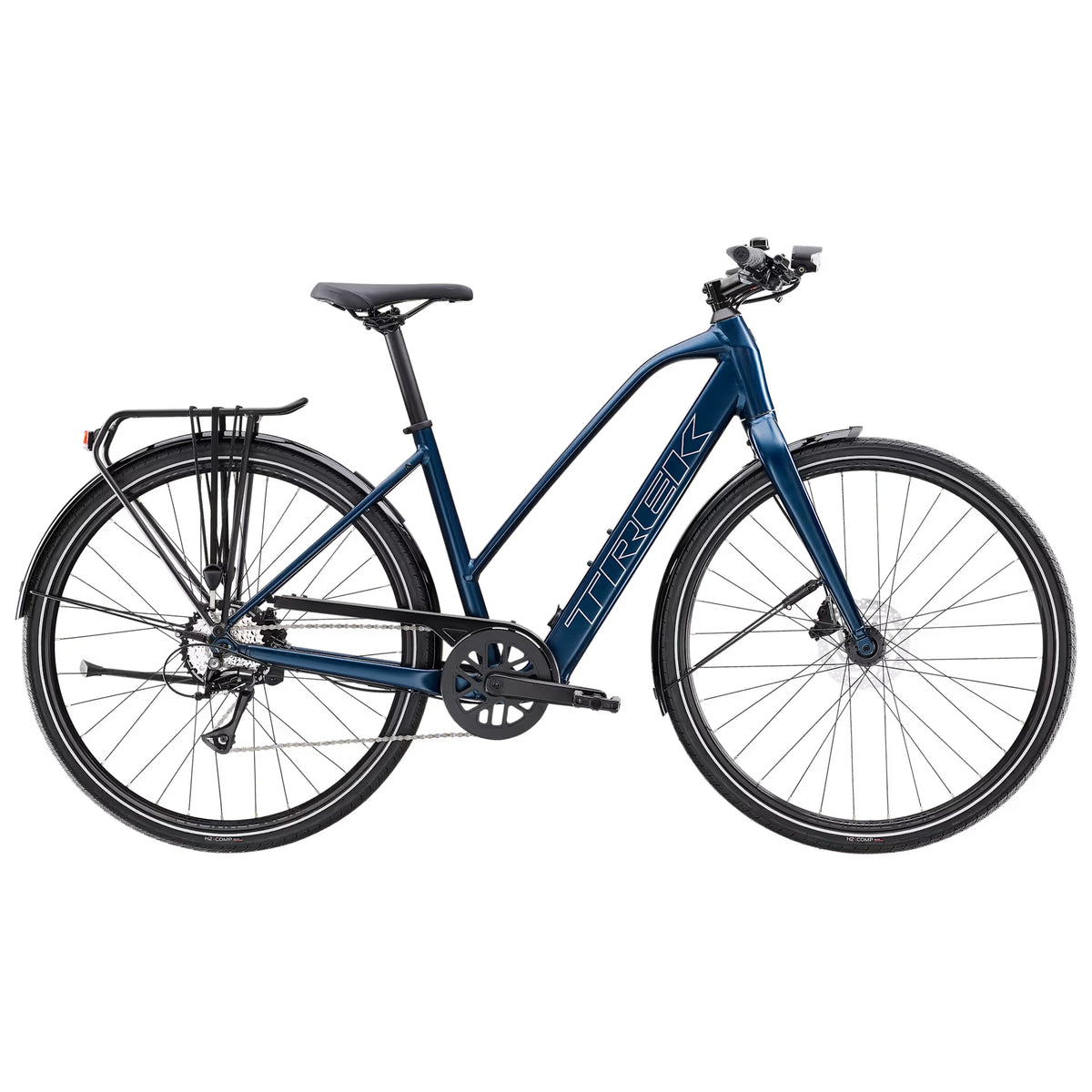 Trek FX+ 2 Stagger LT – sähkökaupunkipyörä, 40 Nm, 250 Wh