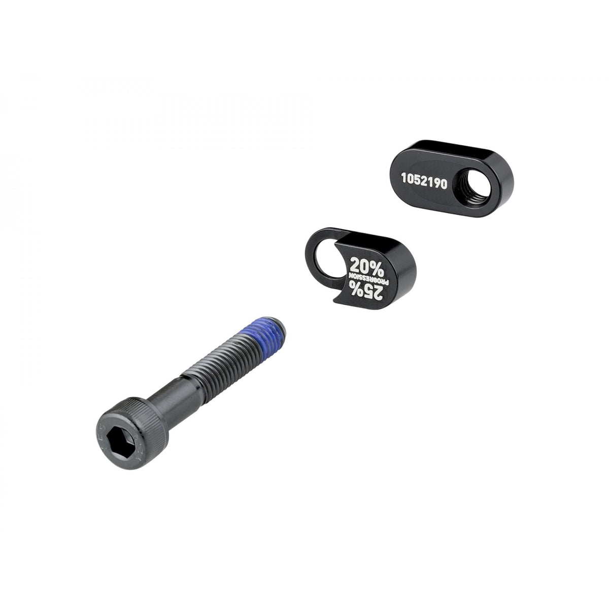Trek 2022 Session 29 Lower Shock Mino Link Bolt Kit – alajousituspultti, M8 x 45mm