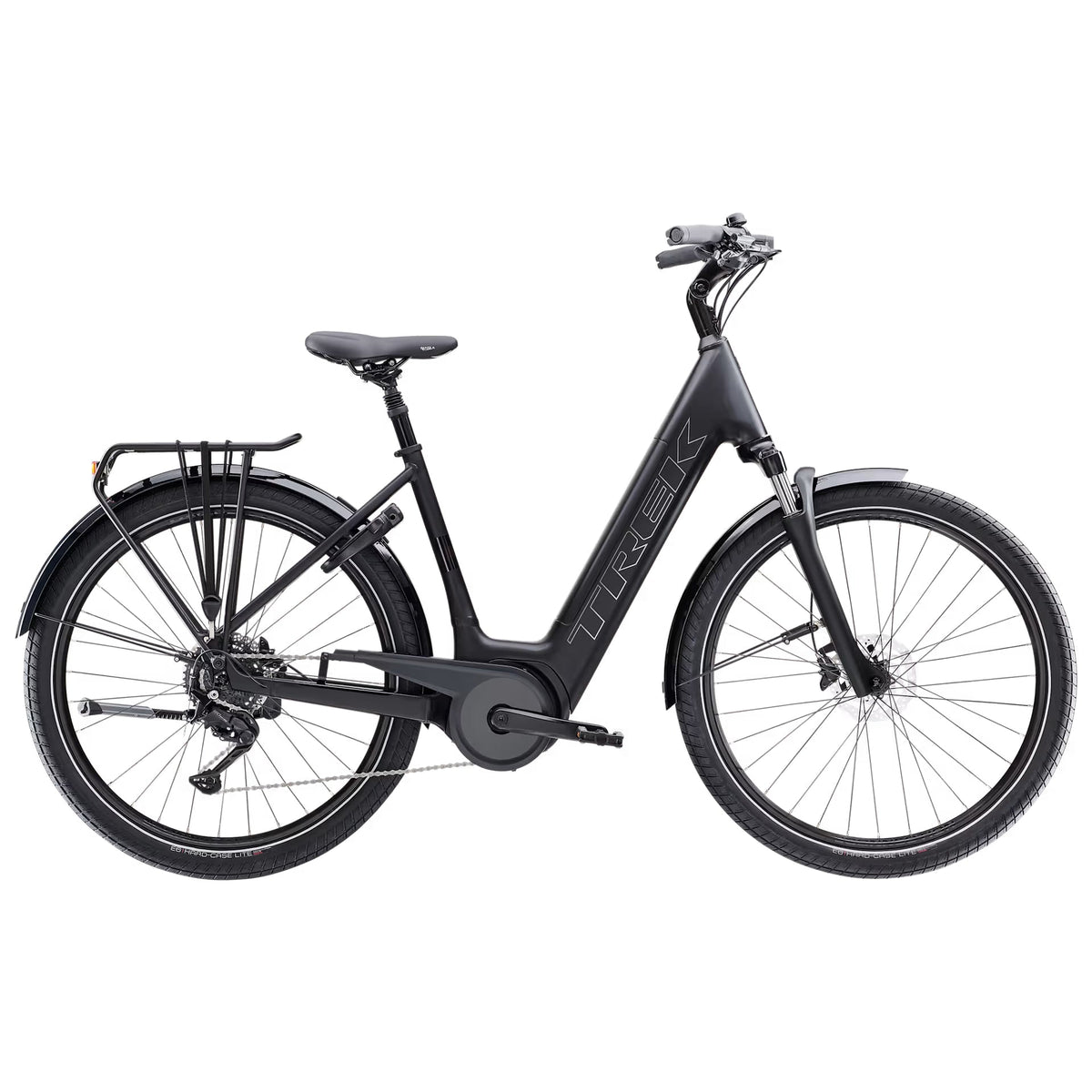 Trek Verve+ 3 Lowstep – sähköhybridipyörä, 75 Nm, 545 Wh