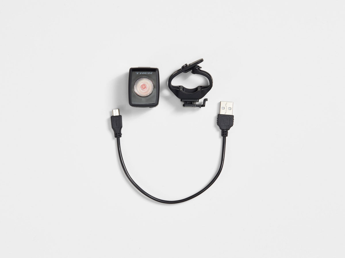 Bontrager Flare RT – USB-ladattava takavalo, 90 lm