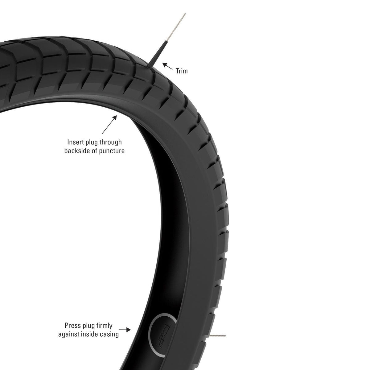 Lezyne Tubeless Pro Plugs – Tubeless-renkaiden pikapaikkaussarja