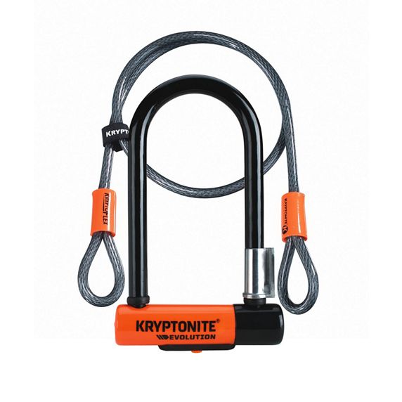 Kryptonite Evolution Mini 7 – pyörän U-lukko, 13 mm Kryptonium™-teräs