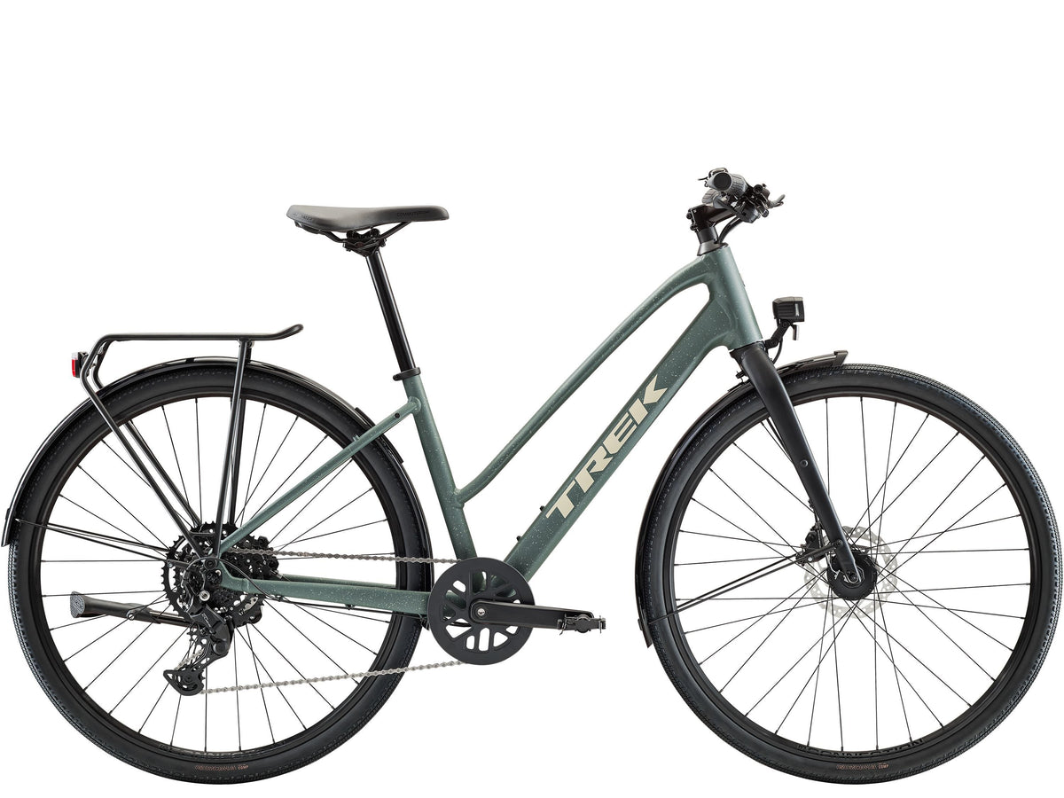 Trek FX Sport AL Equipped Midstep – hybridipyörä, Midstep, napadynamo