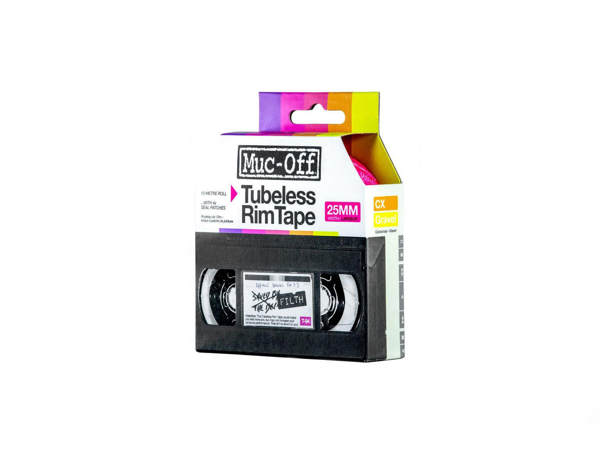 Muc-Off Tubelessteippi 25mm x 10m – tubeless-teippi