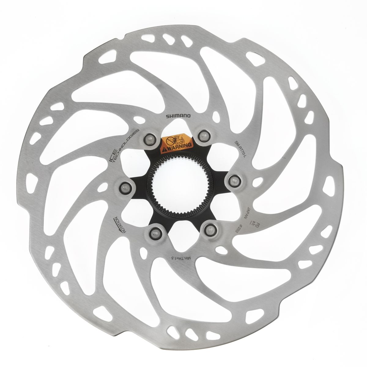 Shimano RT-70 – jarrulevy, 203 mm, Centerlock, ICE TECHNOLOGIES FREEZA
