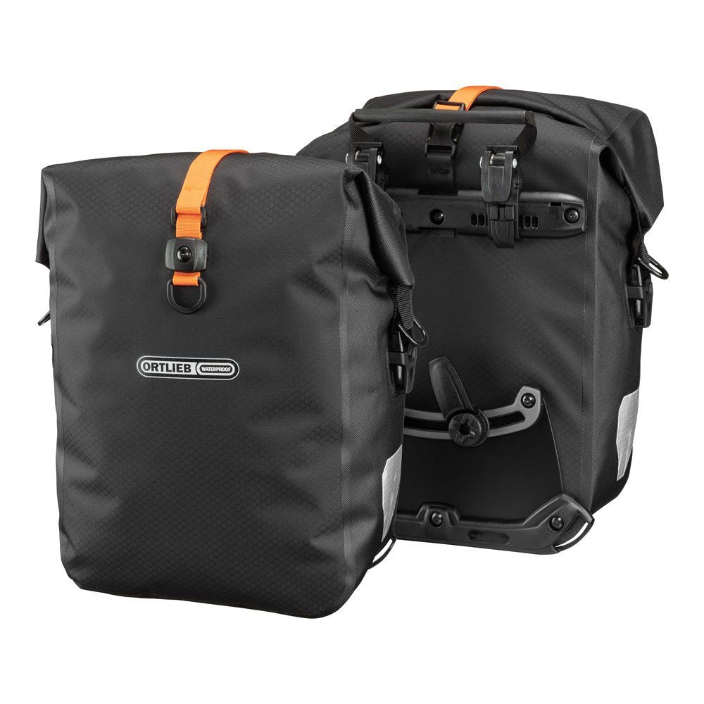 ORTLIEB Gravel-Pack – vedenpitävät sivulaukut, 25L, QL2.1-kiinnitys