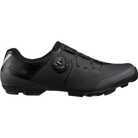 Miesten Pyöräilykengät Shimano XC302 Musta
