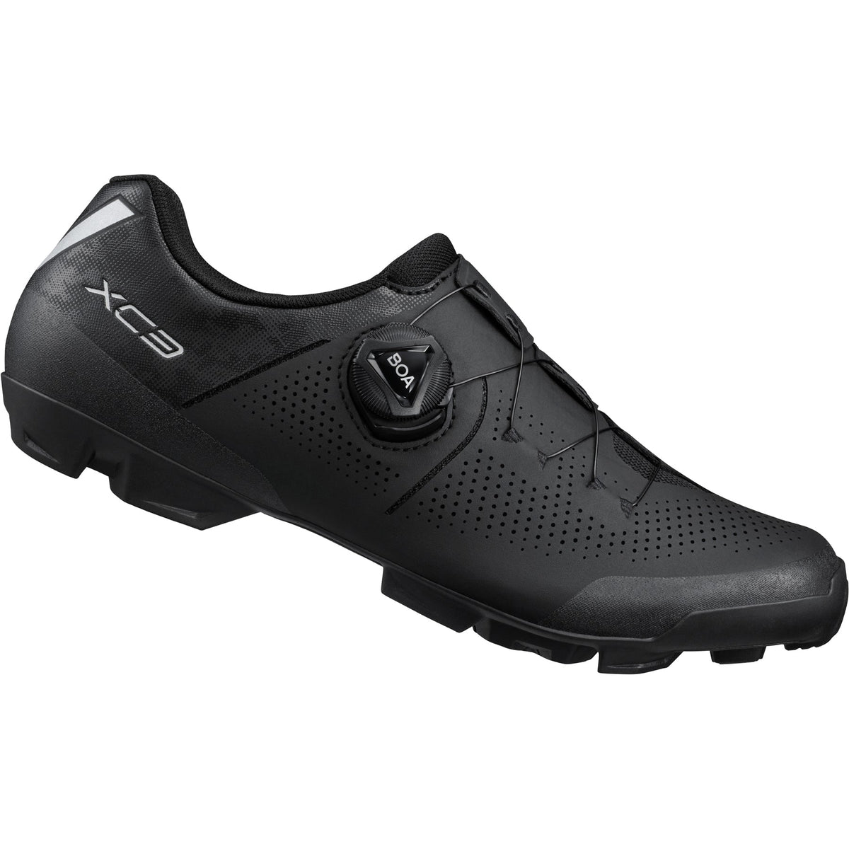 Naisten Pyöräilykengät Shimano XC302 Musta