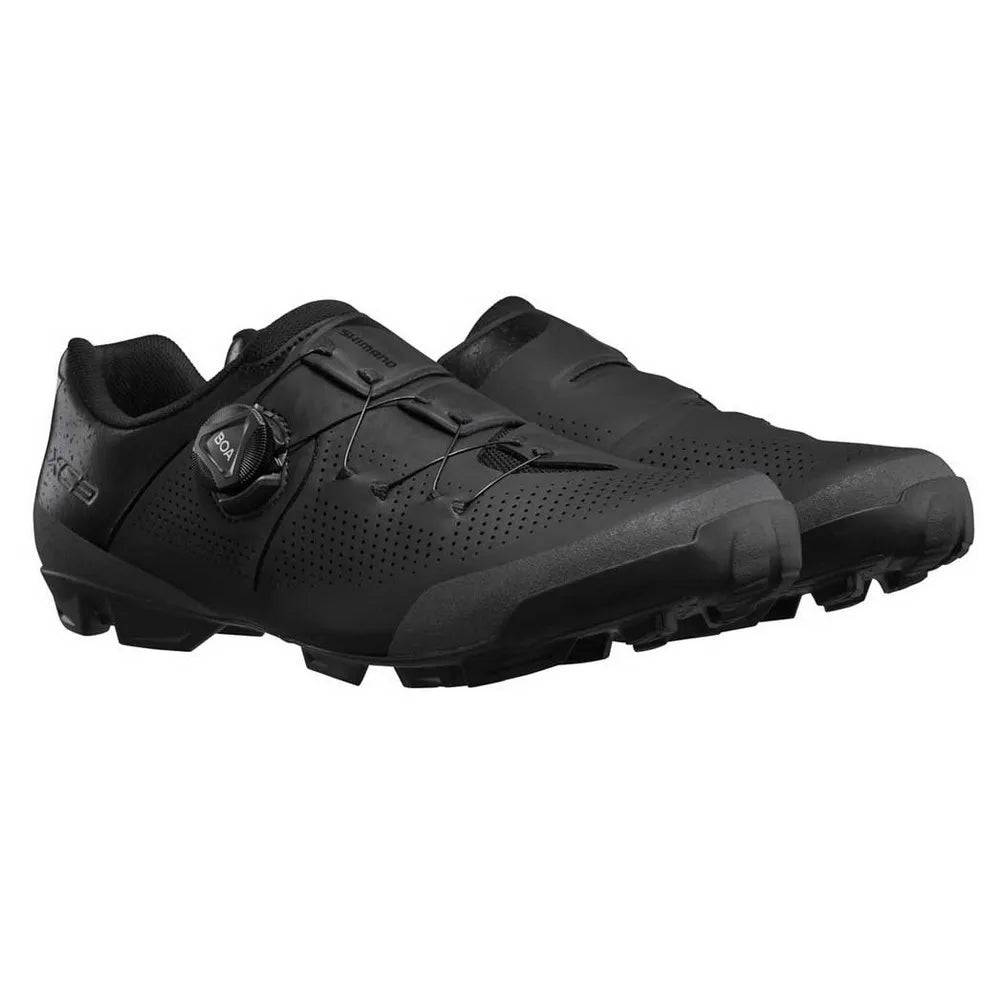 Miesten Pyöräilykengät Shimano XC302 Musta